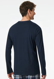 Langarmshirt aus Baumwolle