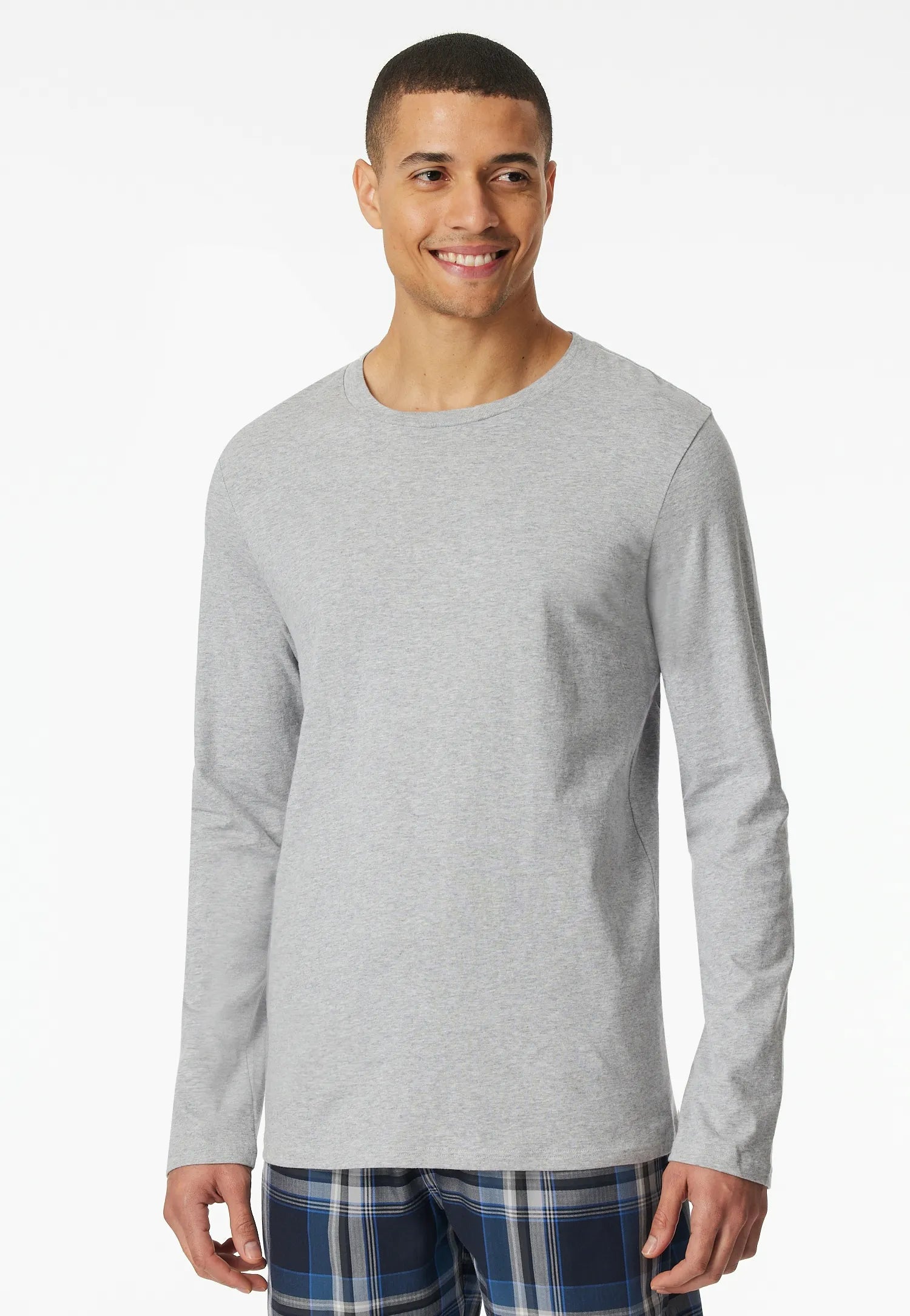 Langarmshirt aus Baumwolle