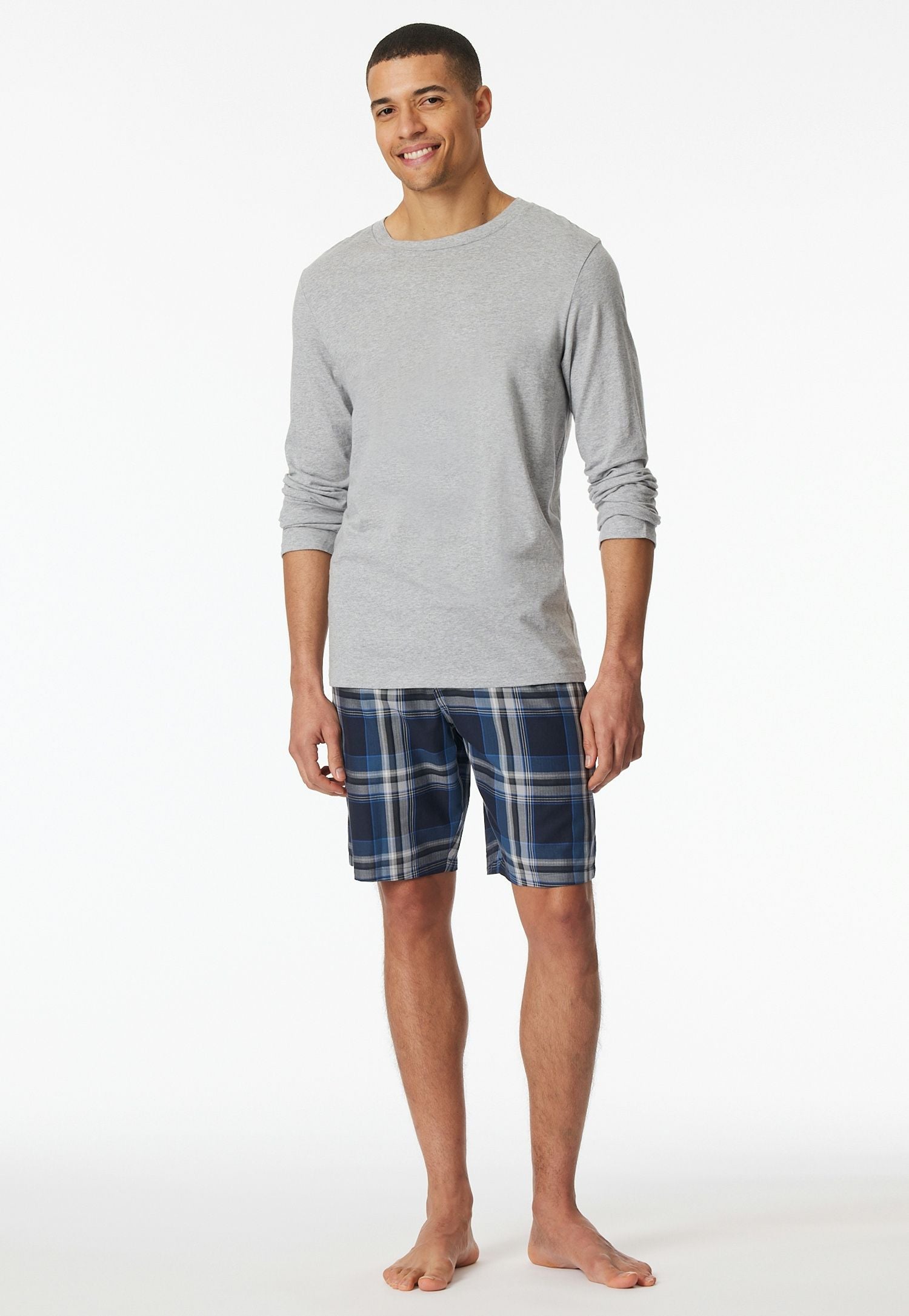 Langarmshirt aus Baumwolle