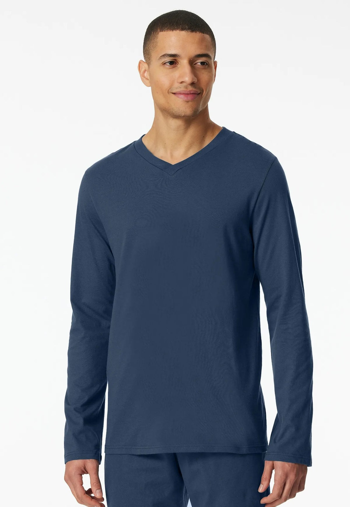 Langarmshirt aus Baumwolle