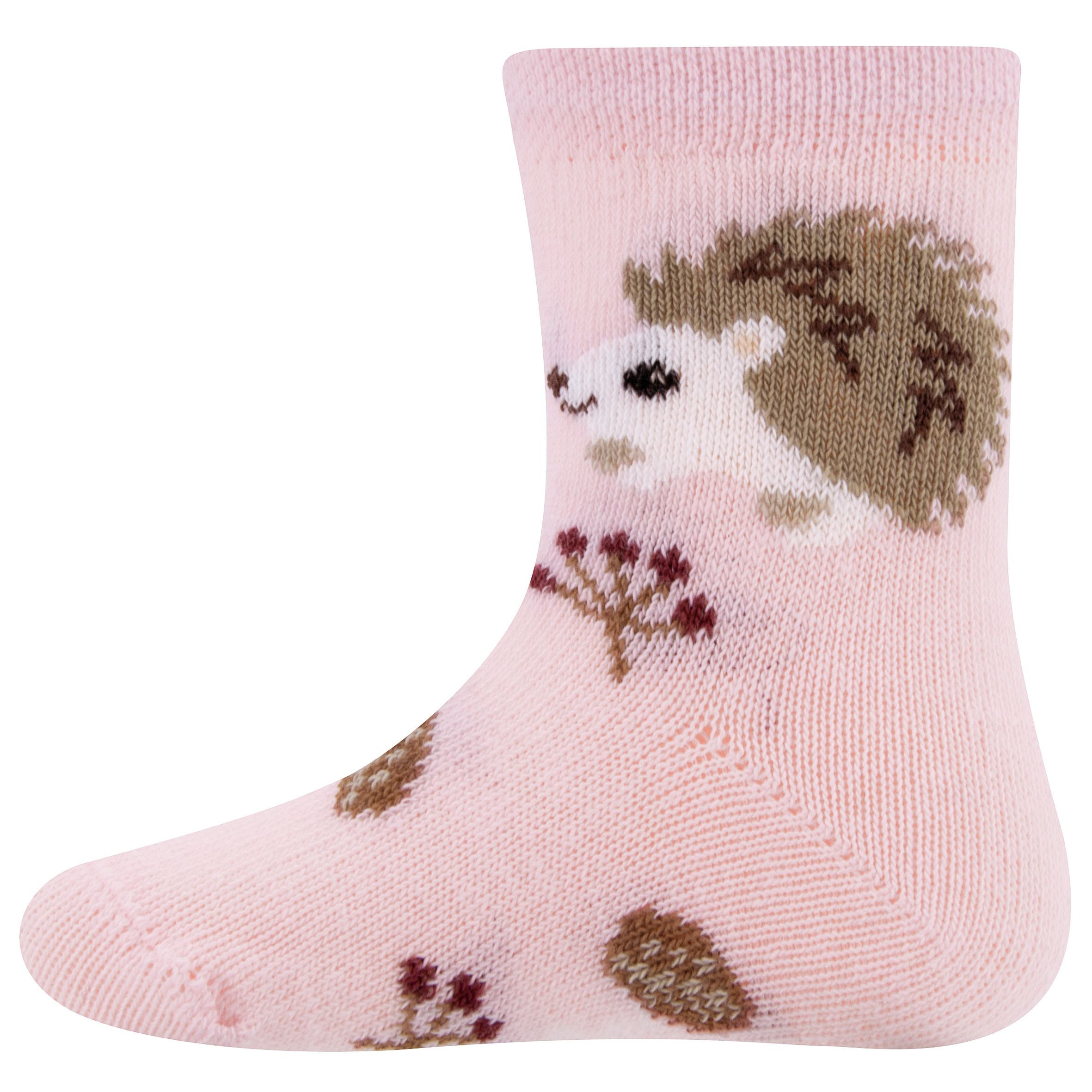 Gemusterte Socken aus Baumwollmix