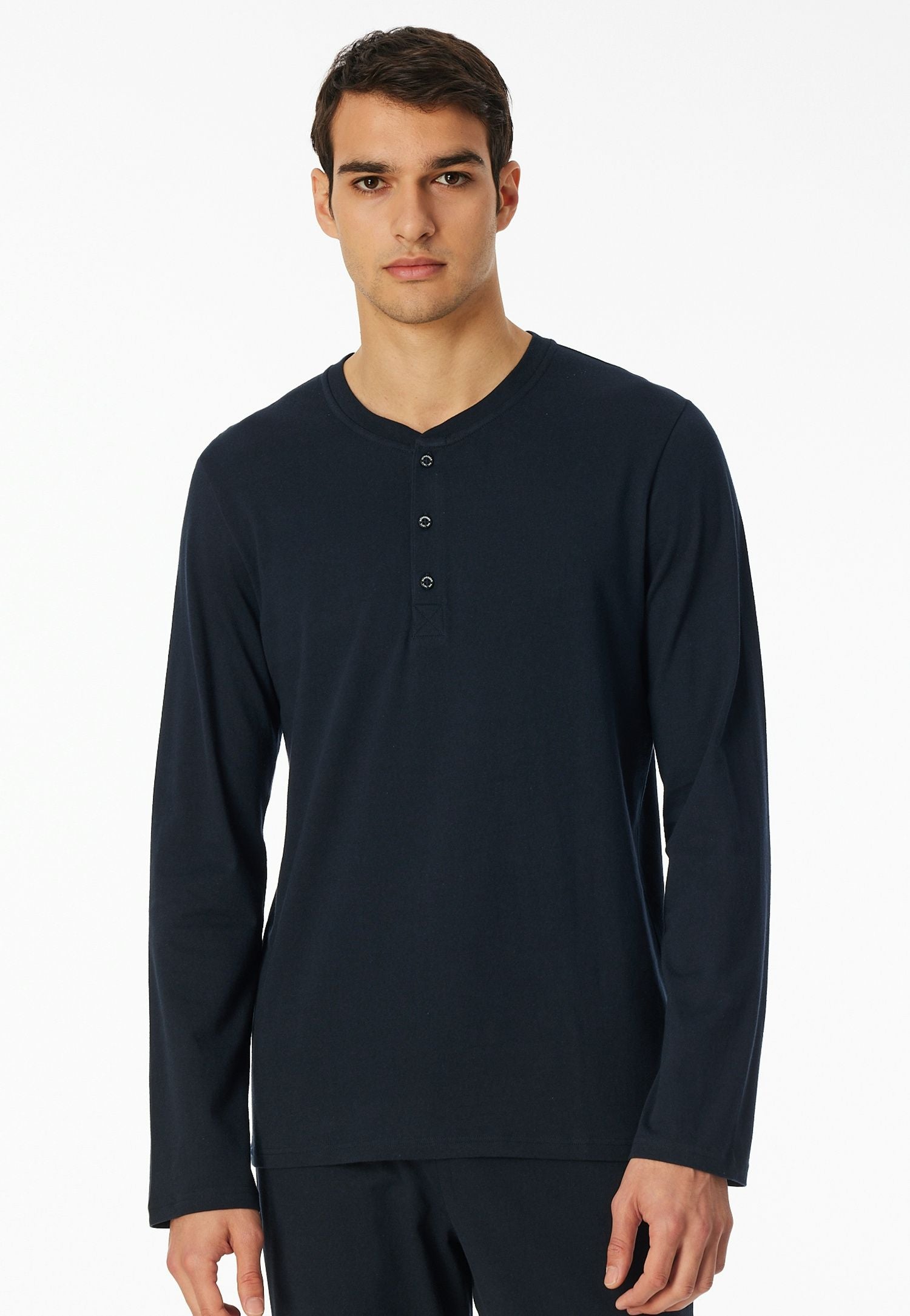 Langarmshirt aus Baumwolle