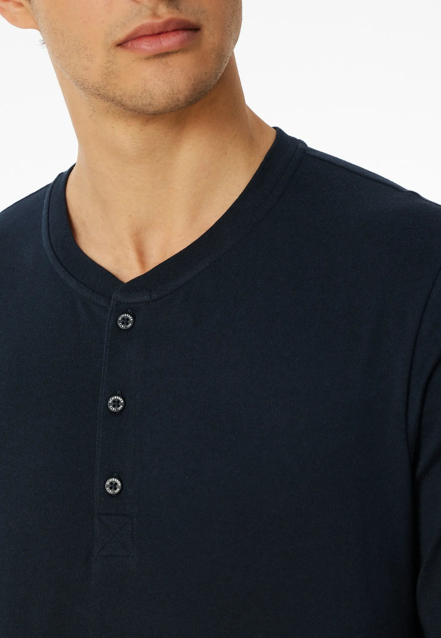 Langarmshirt aus Baumwolle