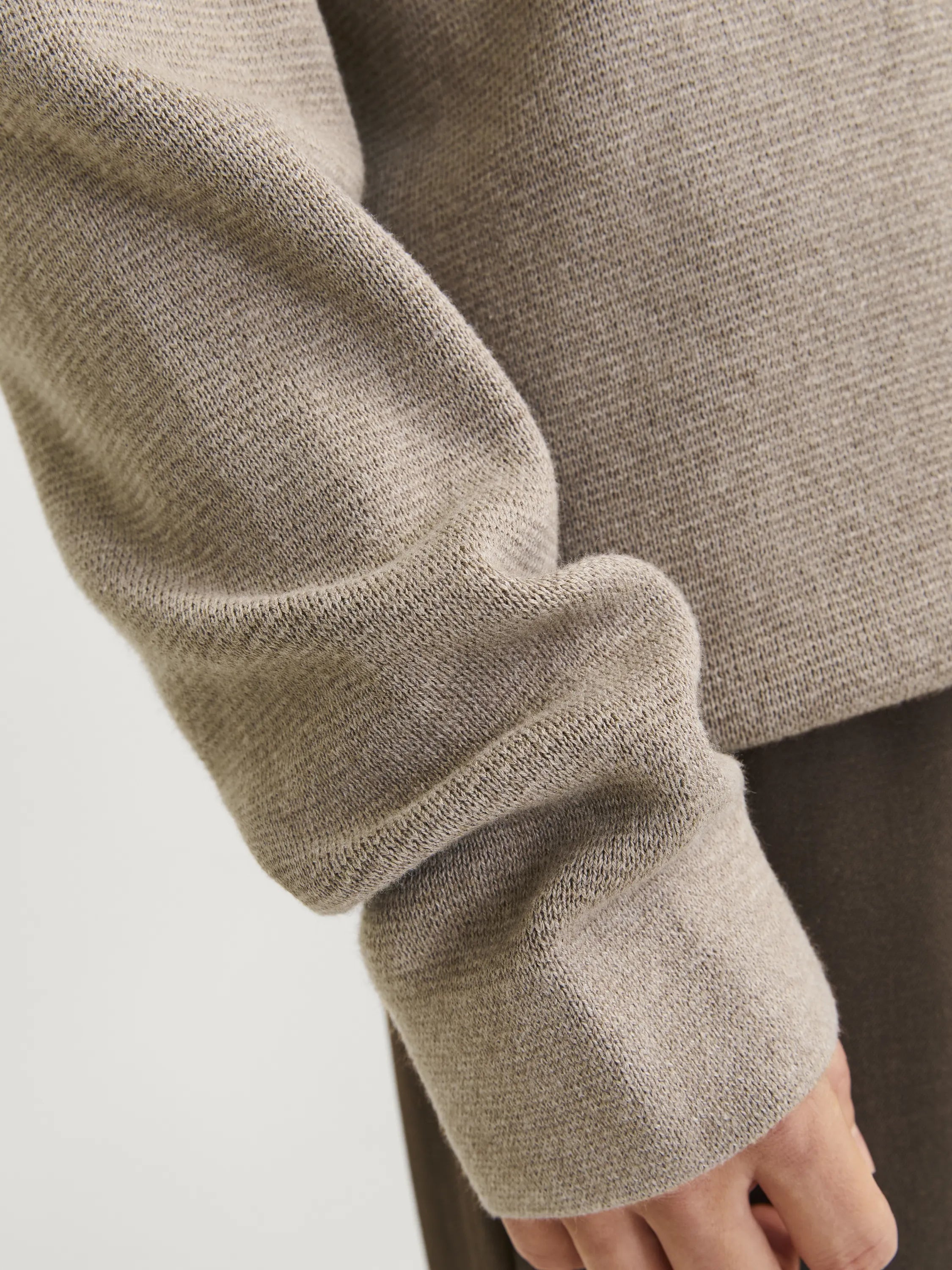 Strickpullover aus Baumwolle
