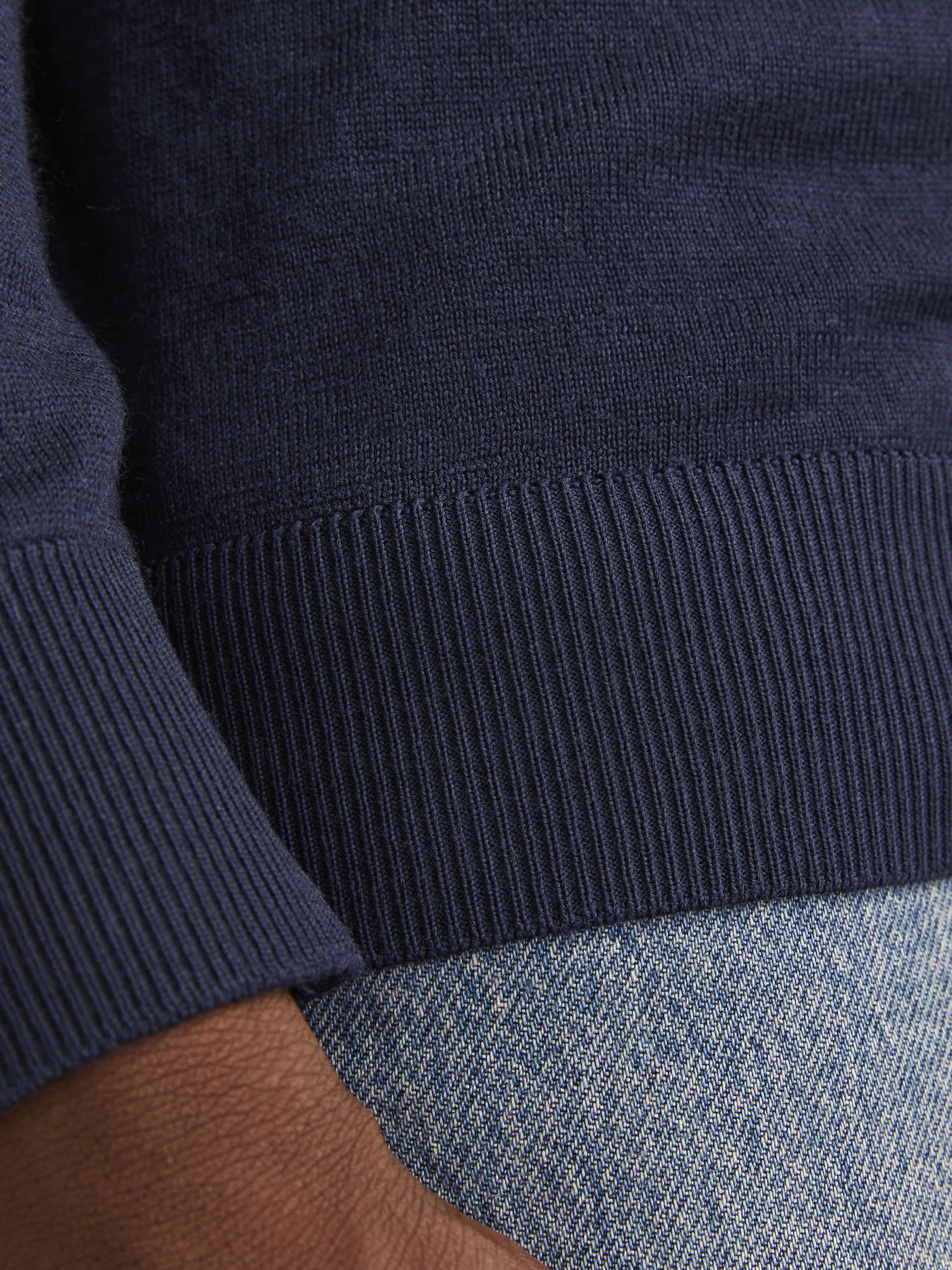 Feinstrickpullover aus Merinowolle
