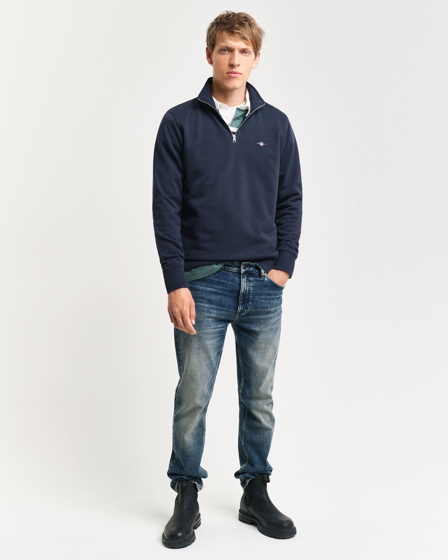 Sweatshirt aus Baumwollmix