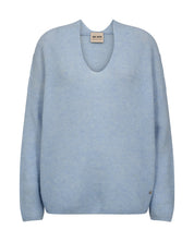 Strickpullover mit V-Ausschnitt