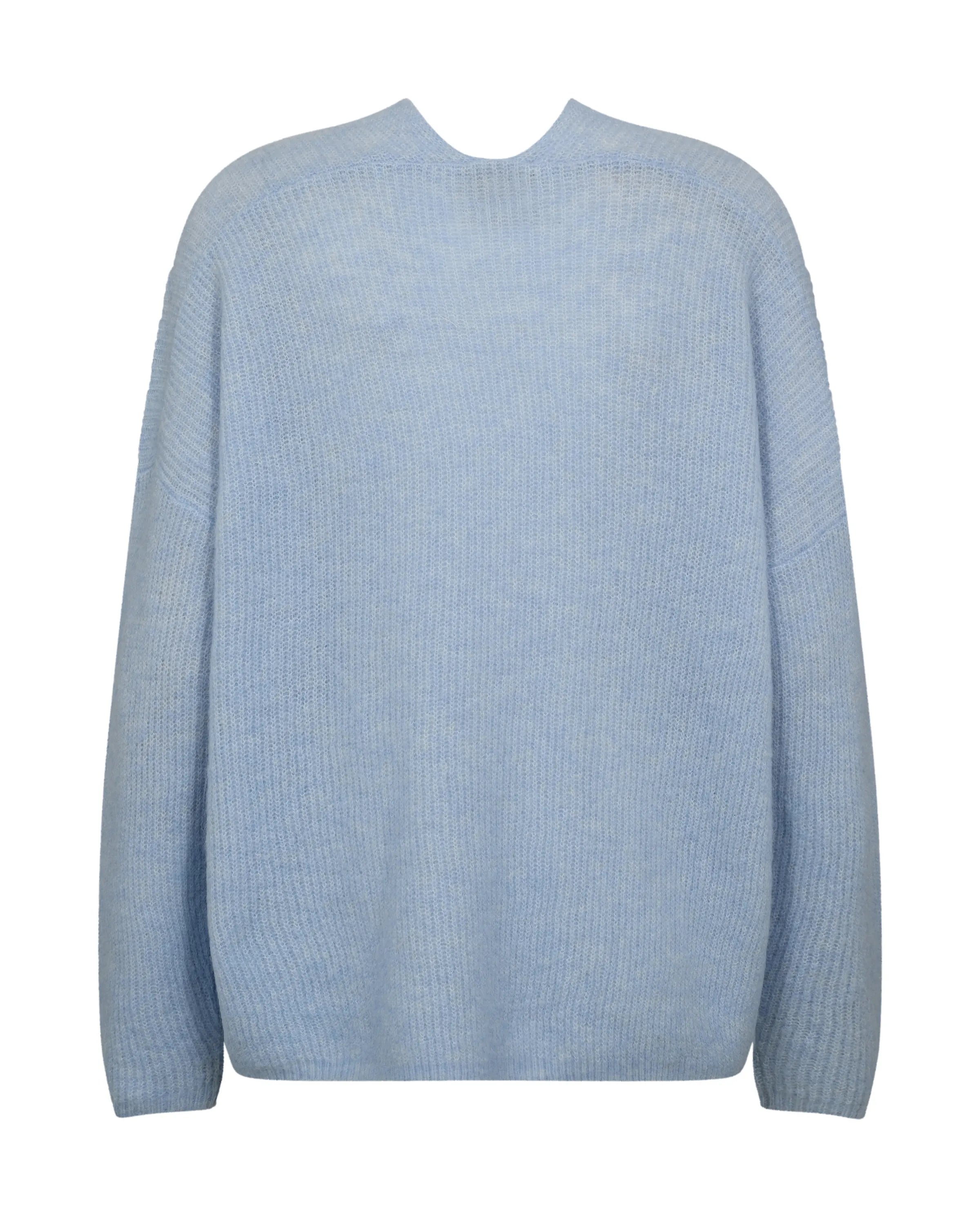 Strickpullover mit V-Ausschnitt