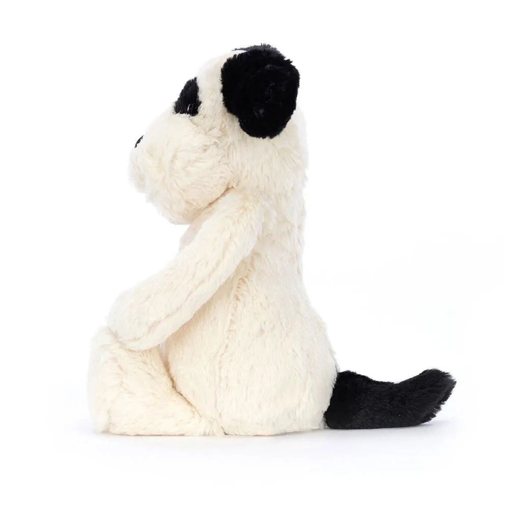 Kuscheltier BASHFUL BLACK & CREAM PUPPY Medium