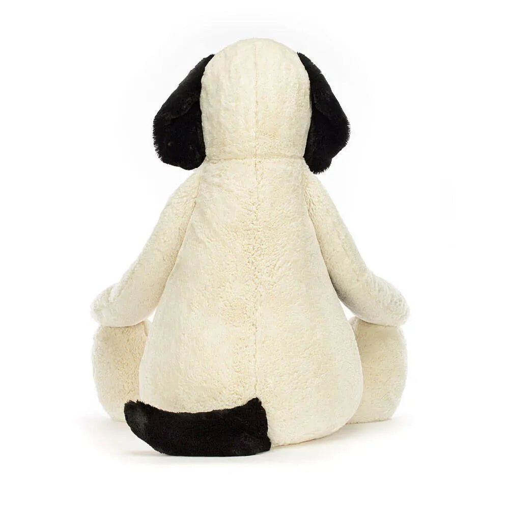 Kuscheltier BASHFUL BLACK & CREAM PUPPY Gigantic