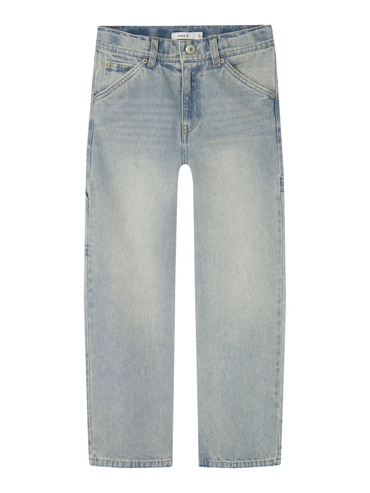 NKMRYAN STRAIGHT JEANS CARP 4525-IM NOOS, Vintage Light Blue Denim 122