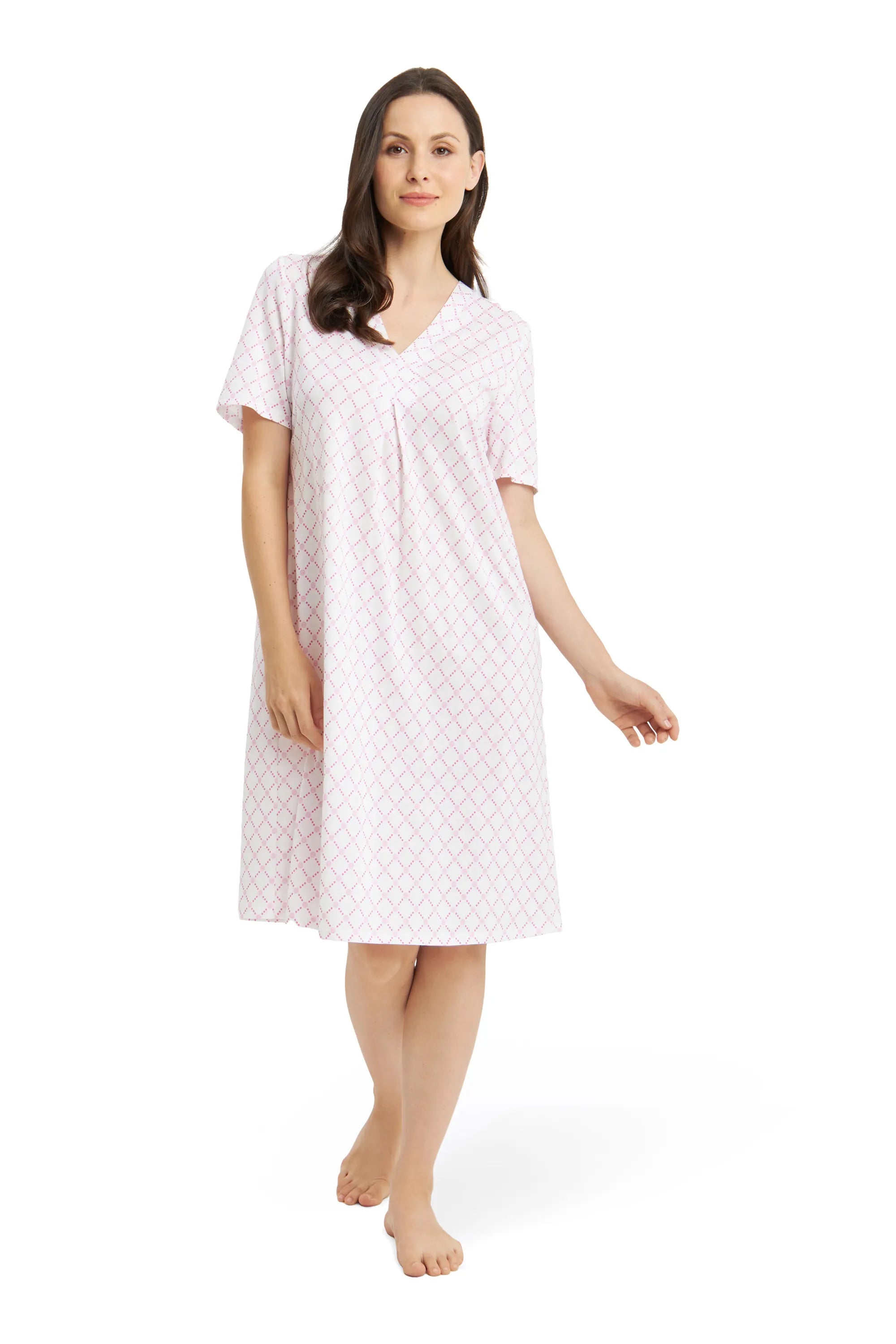 Nachtkleid aus Baumwollmix