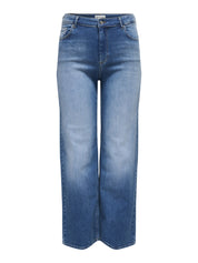 CARWILLY HW WIDE DNM REA12187 NOOS, Medium Blue Denim 44/32