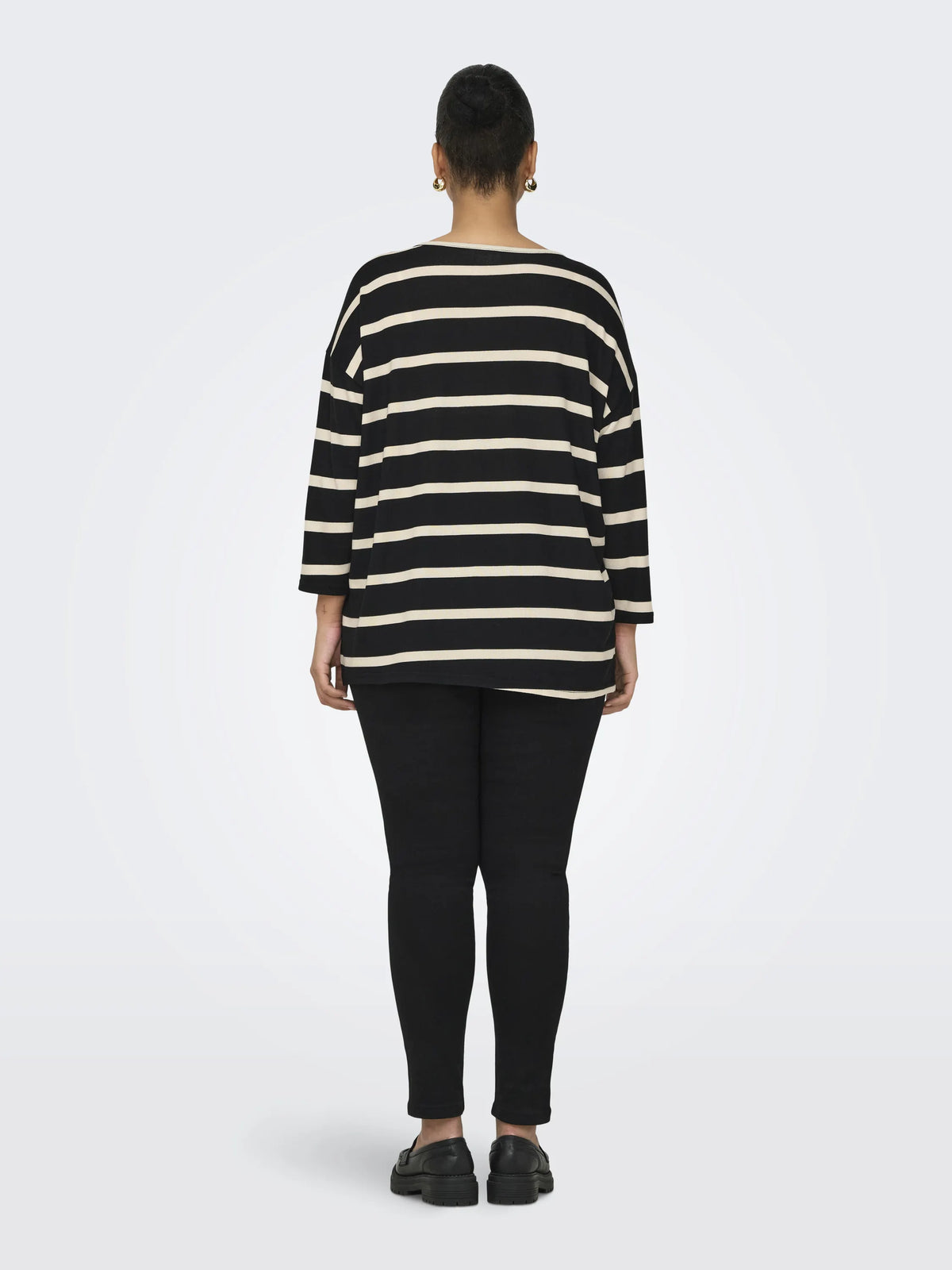 Strickpullover mit Dreiviertelarm