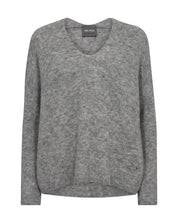 Strickpullover mit V-Ausschnitt