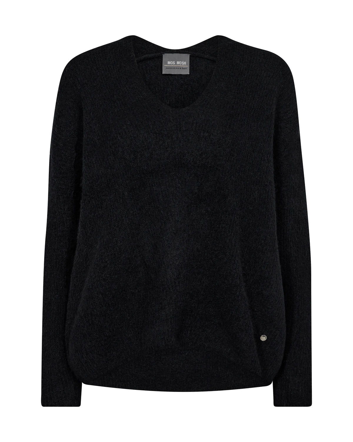MMThora V-Neck Knit, black XS