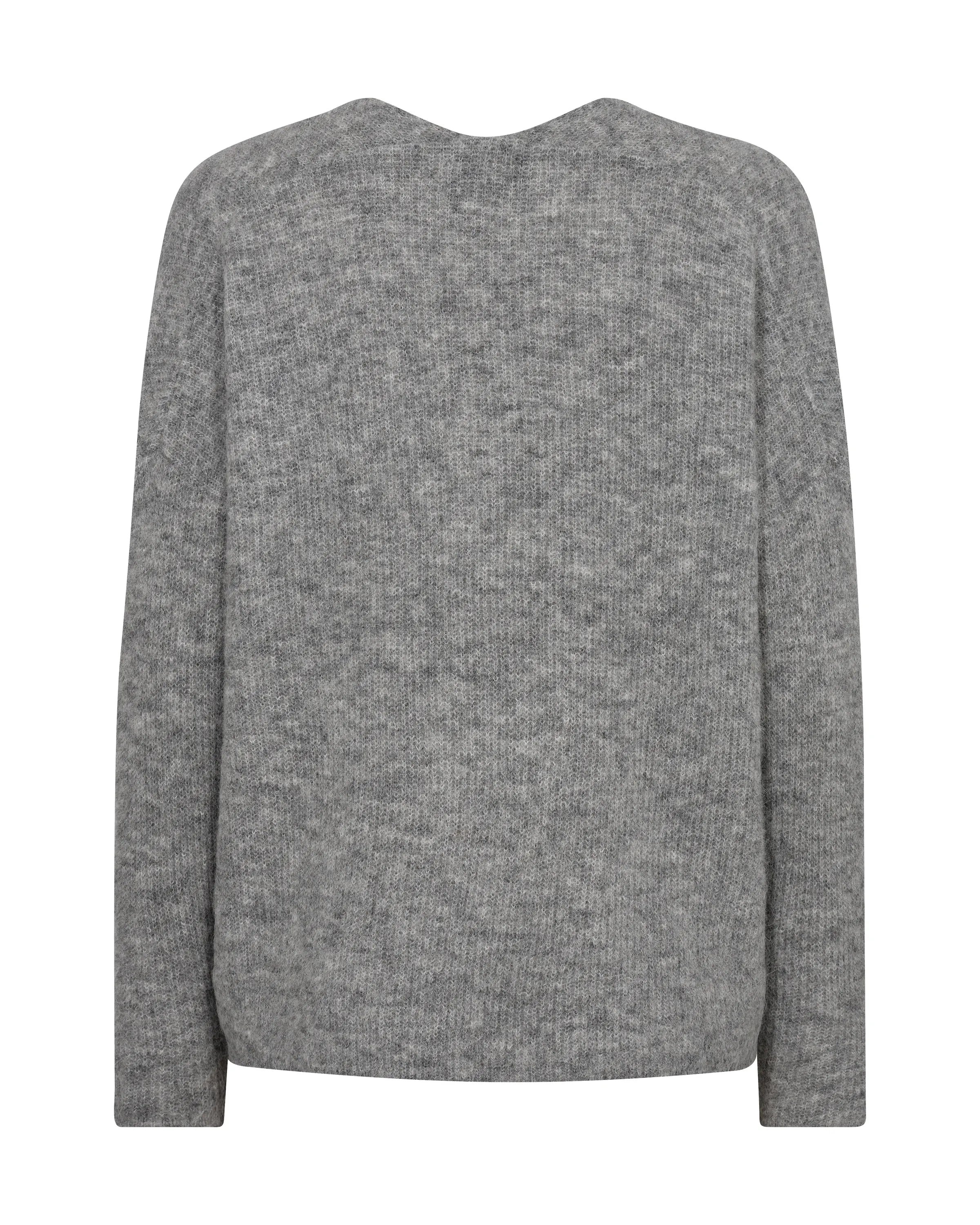 Strickpullover mit V-Ausschnitt