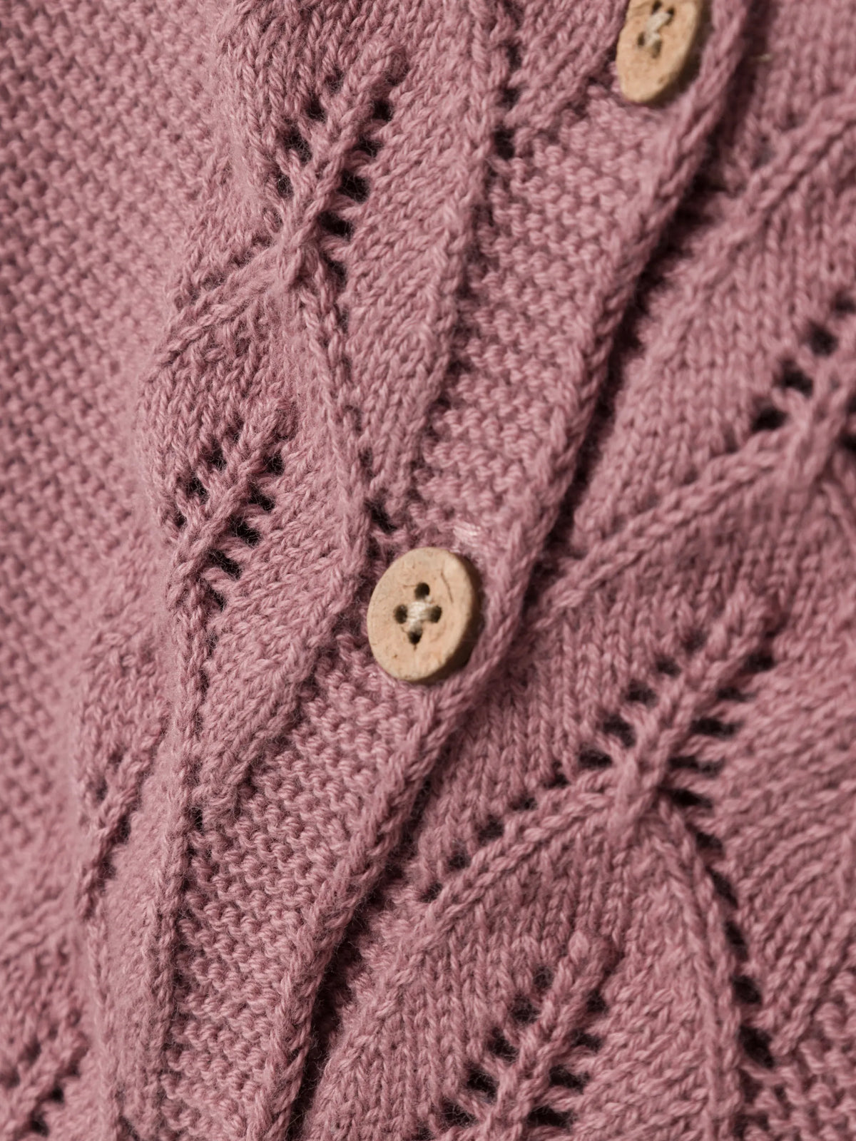 Strickjacke aus Bio-Baumwolle
