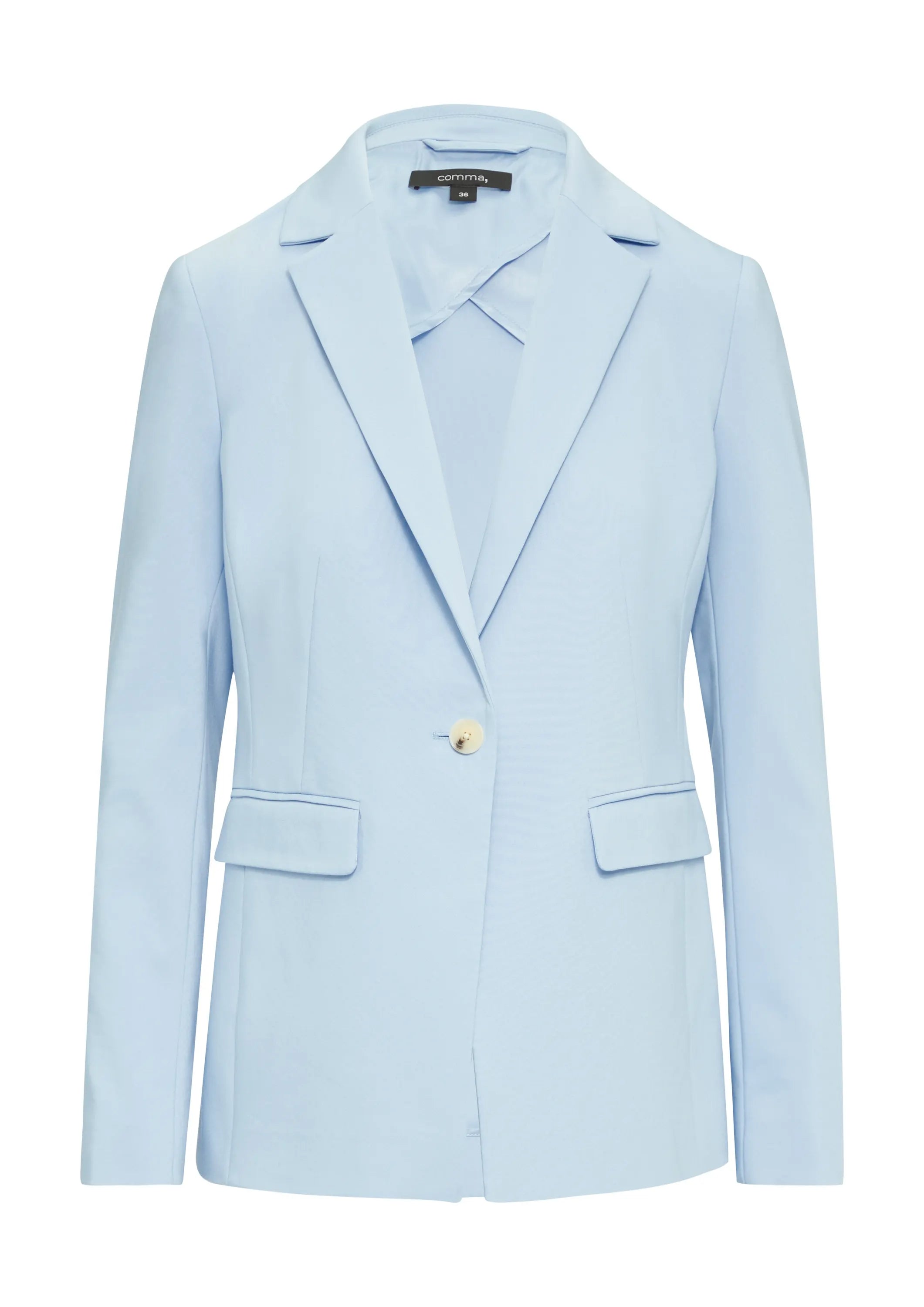 Blazer mit Pattentaschen