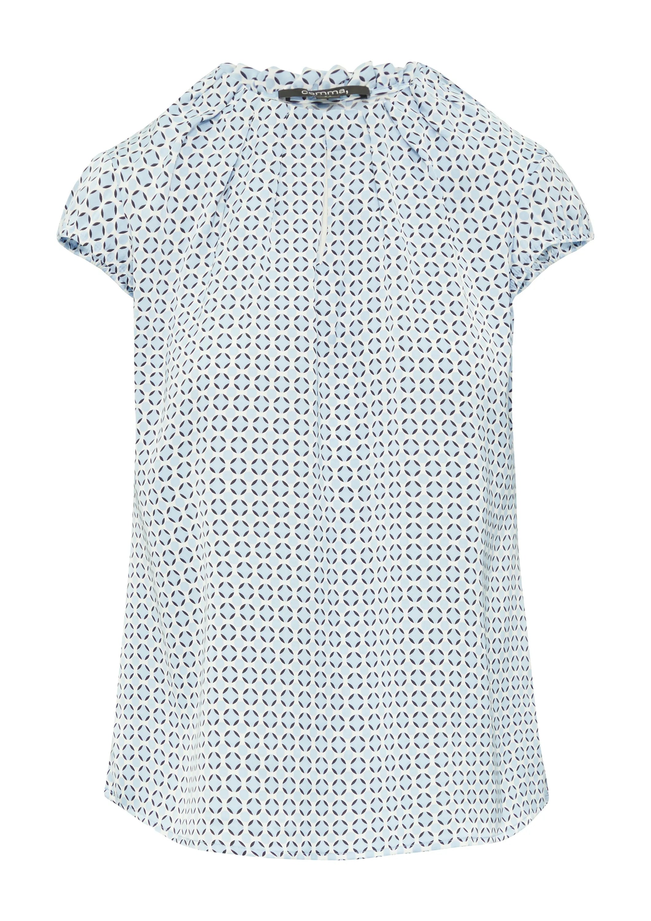 Bluse gemustert
