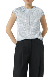 Bluse gemustert
