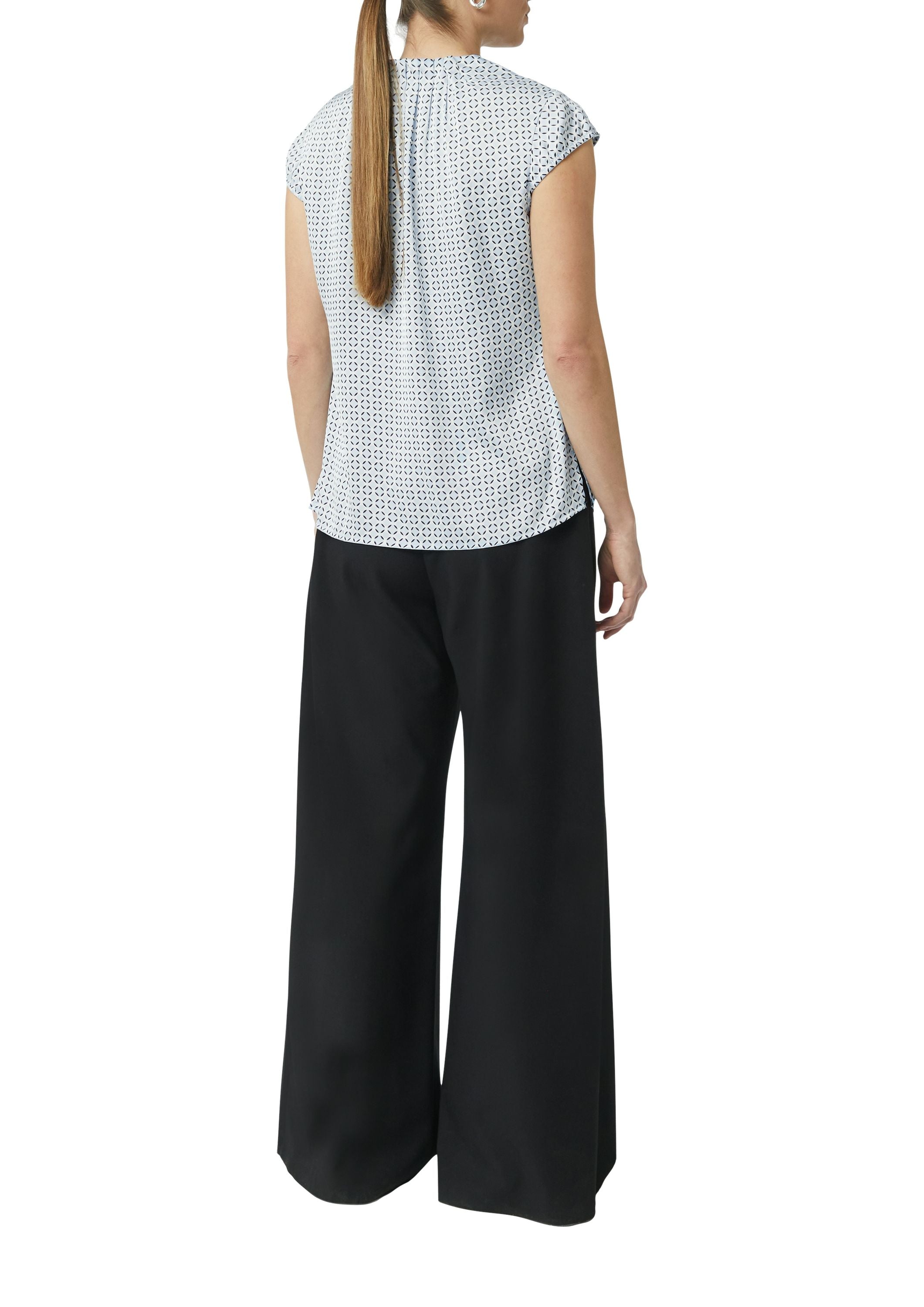 Bluse gemustert