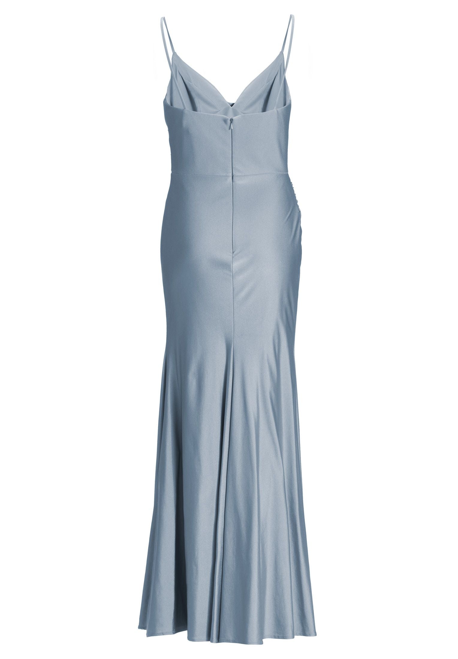 Abendkleid Maxi feinen Raffungen
