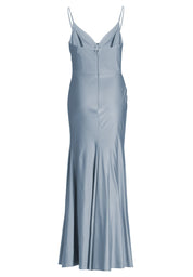 Abendkleid Maxi feinen Raffungen