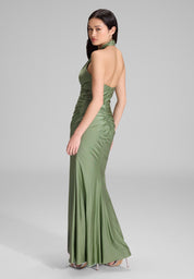 Abendkleid Maxi mit Neckholder