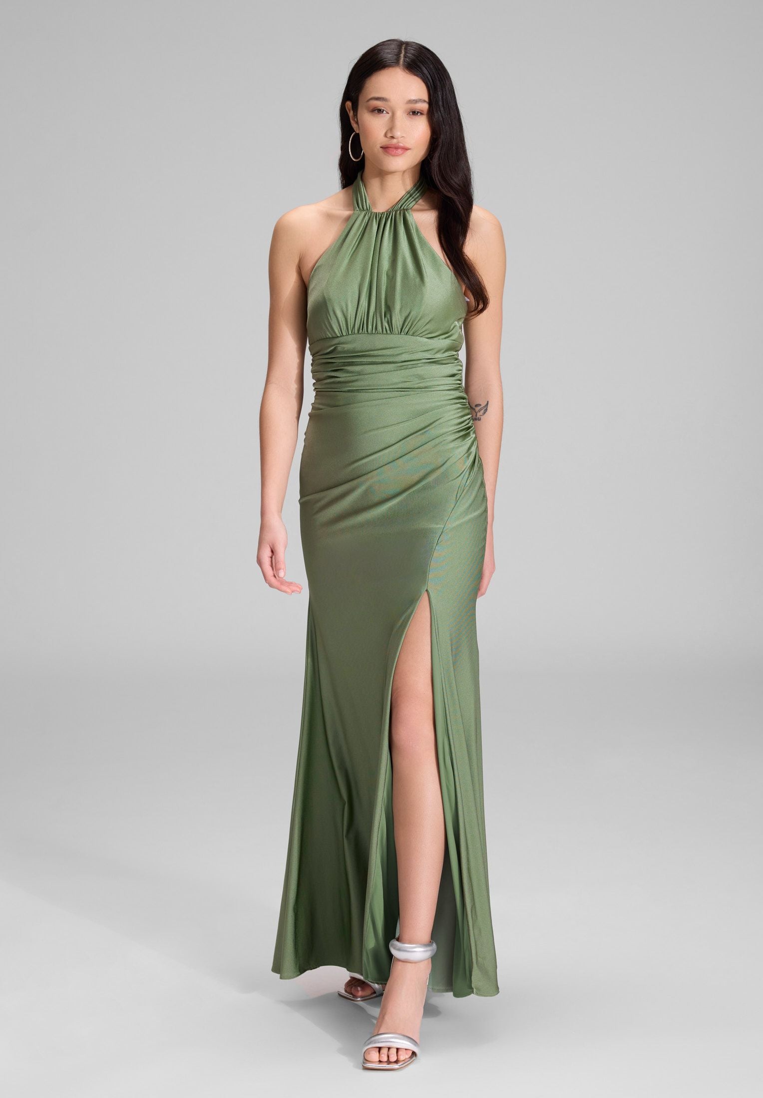 Abendkleid Maxi mit Neckholder
