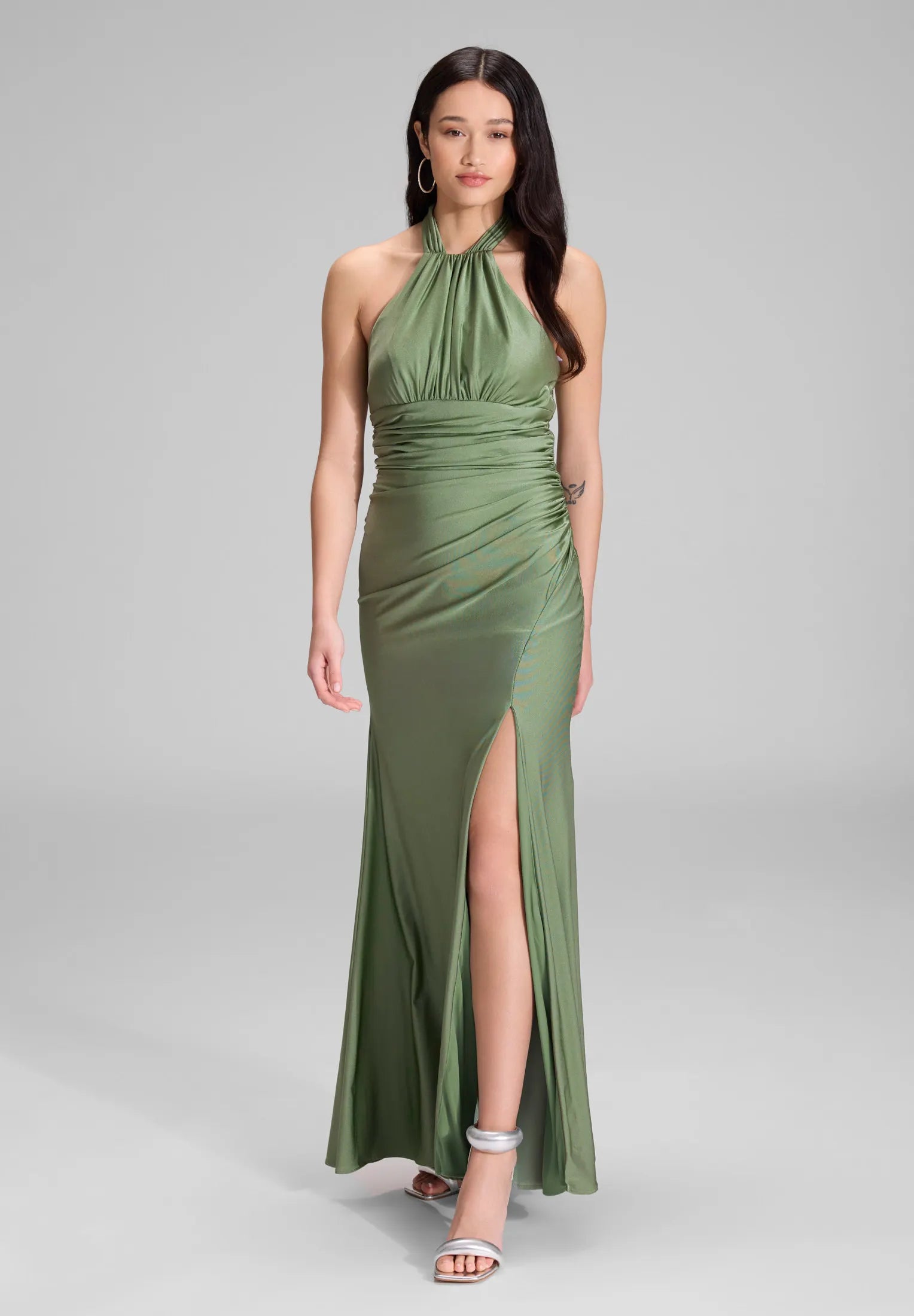 Abendkleid Maxi mit Neckholder