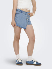 Jeansshorts in Rock-Optik