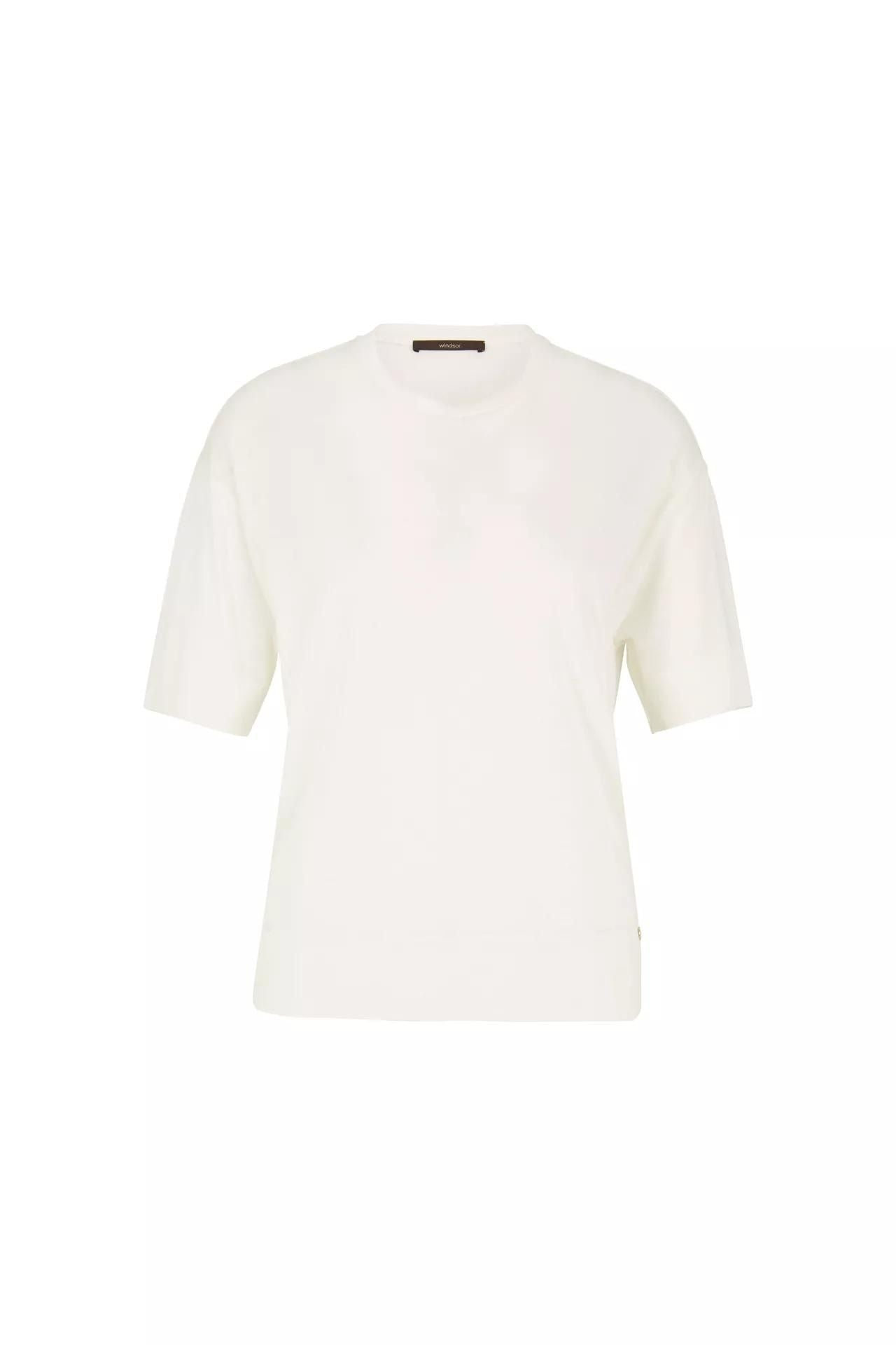 T-Shirt aus feinem Jersey