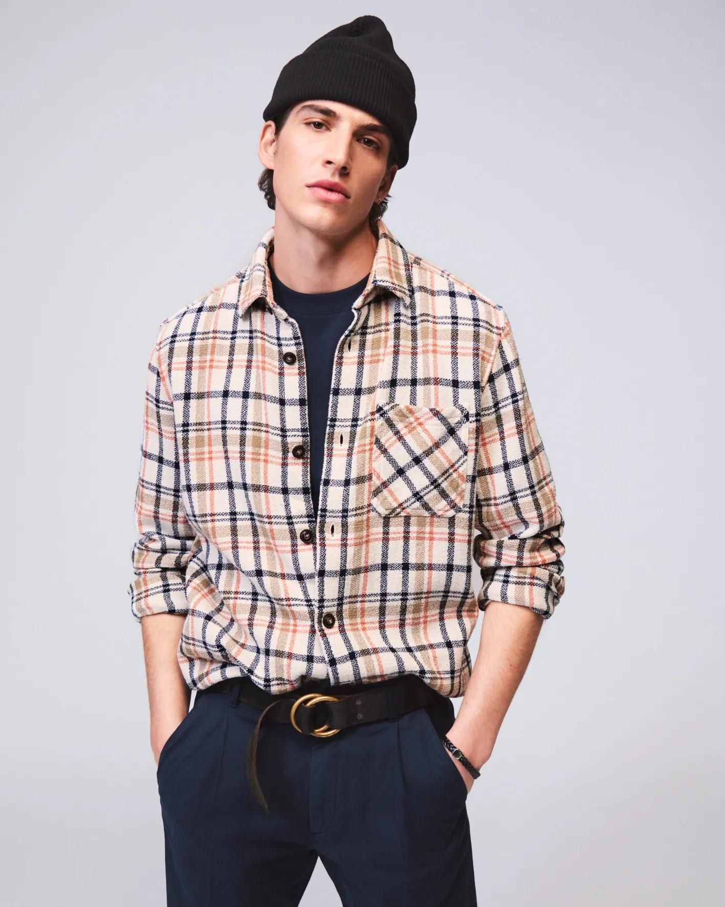 Overshirt aus Baumwolle