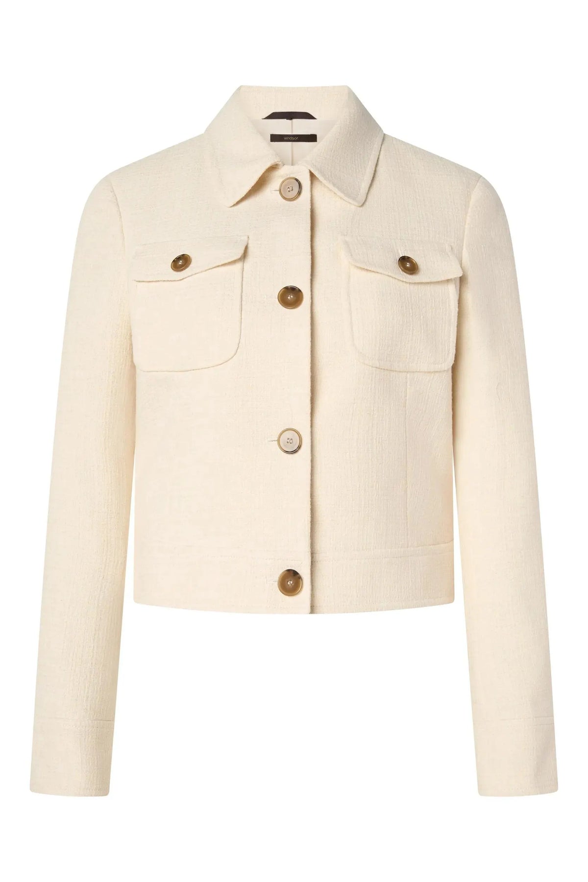 Leichte Jacke aus Baumwollmix