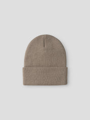 Strickmütze mit Umschlag