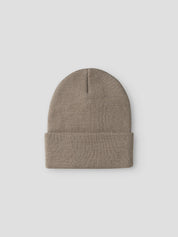 Strickmütze mit Umschlag