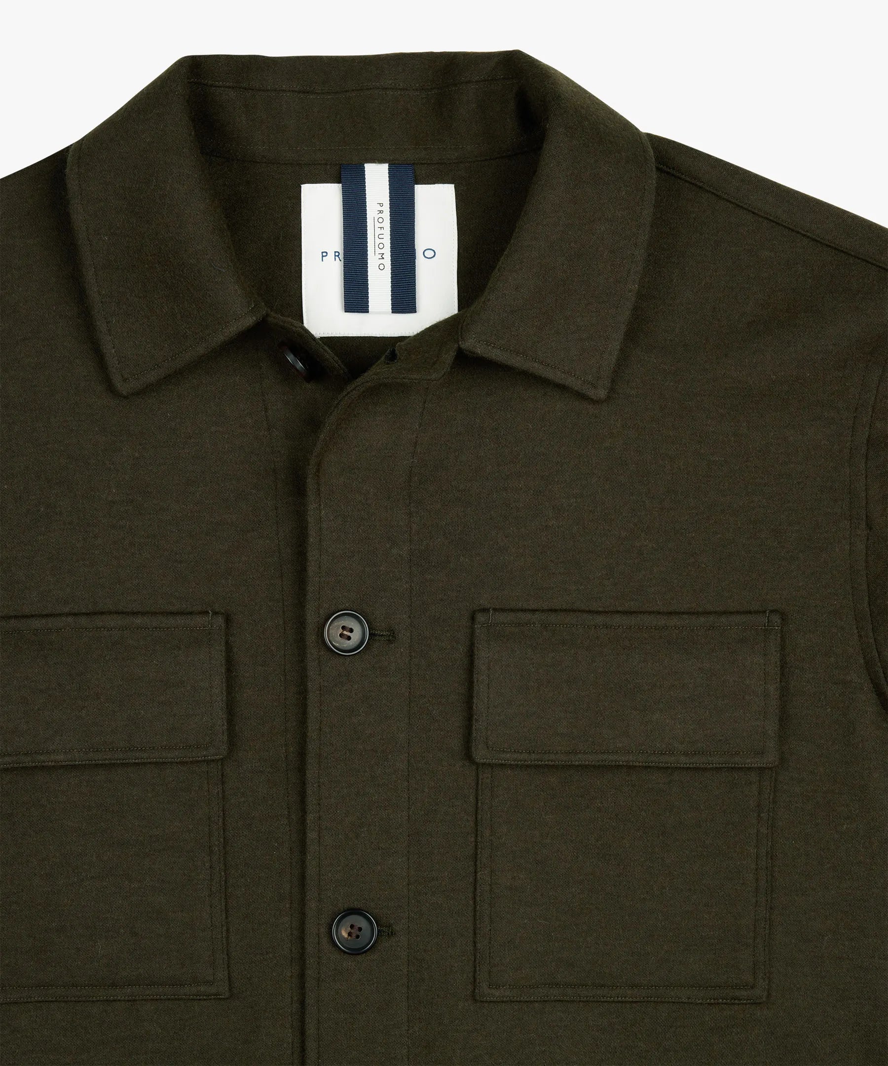 Overshirt aus Wollmix