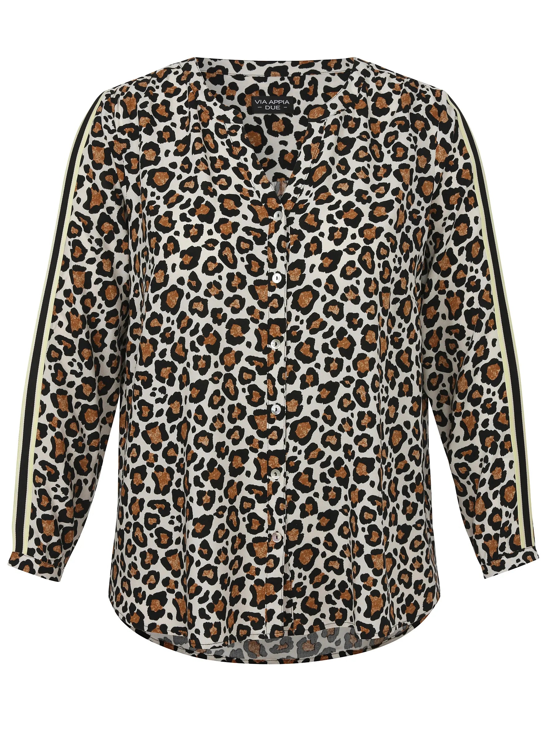 Bluse im Animal Print