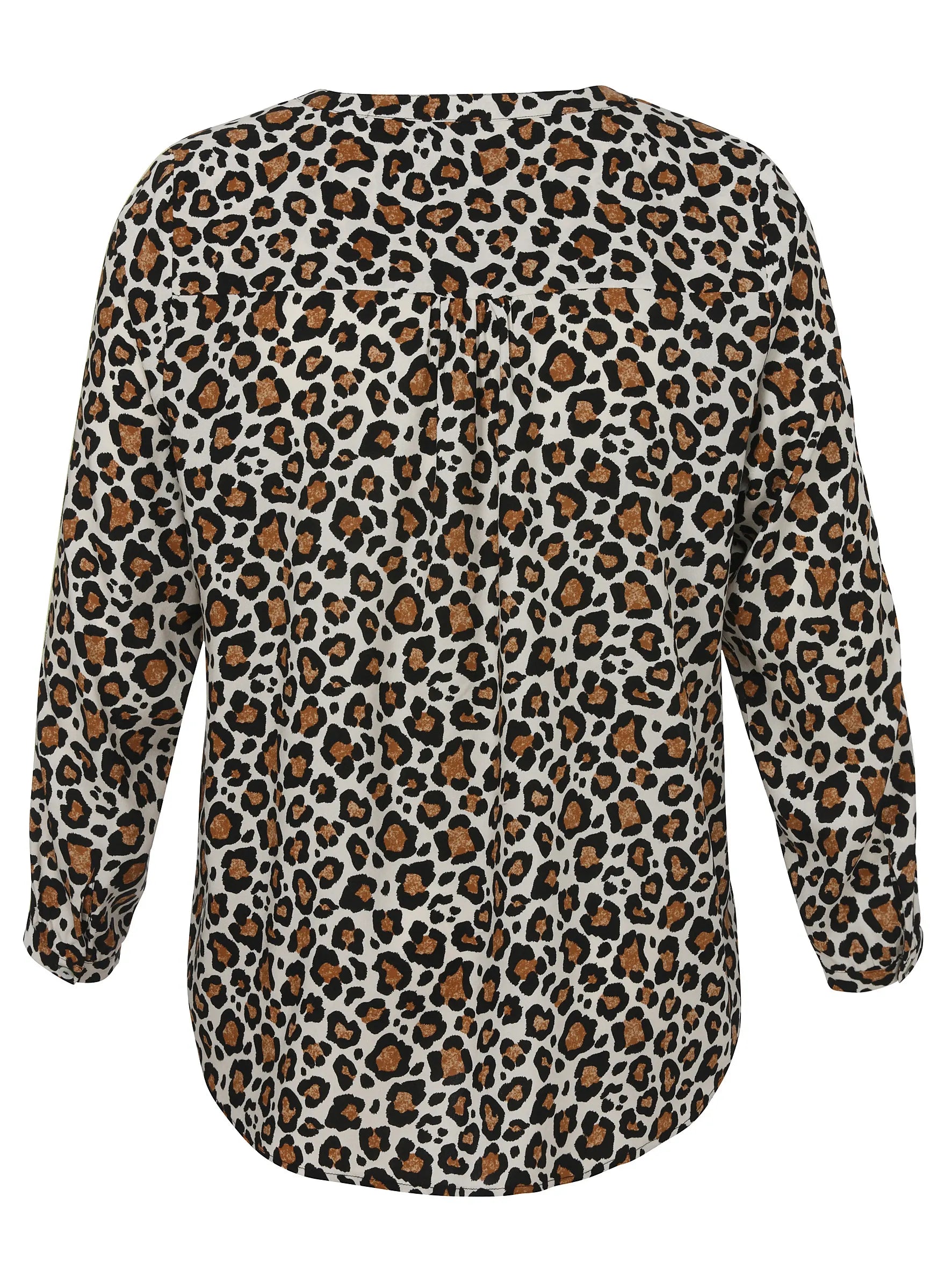 Bluse im Animal Print