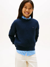 Strickpullover aus Baumwolle
