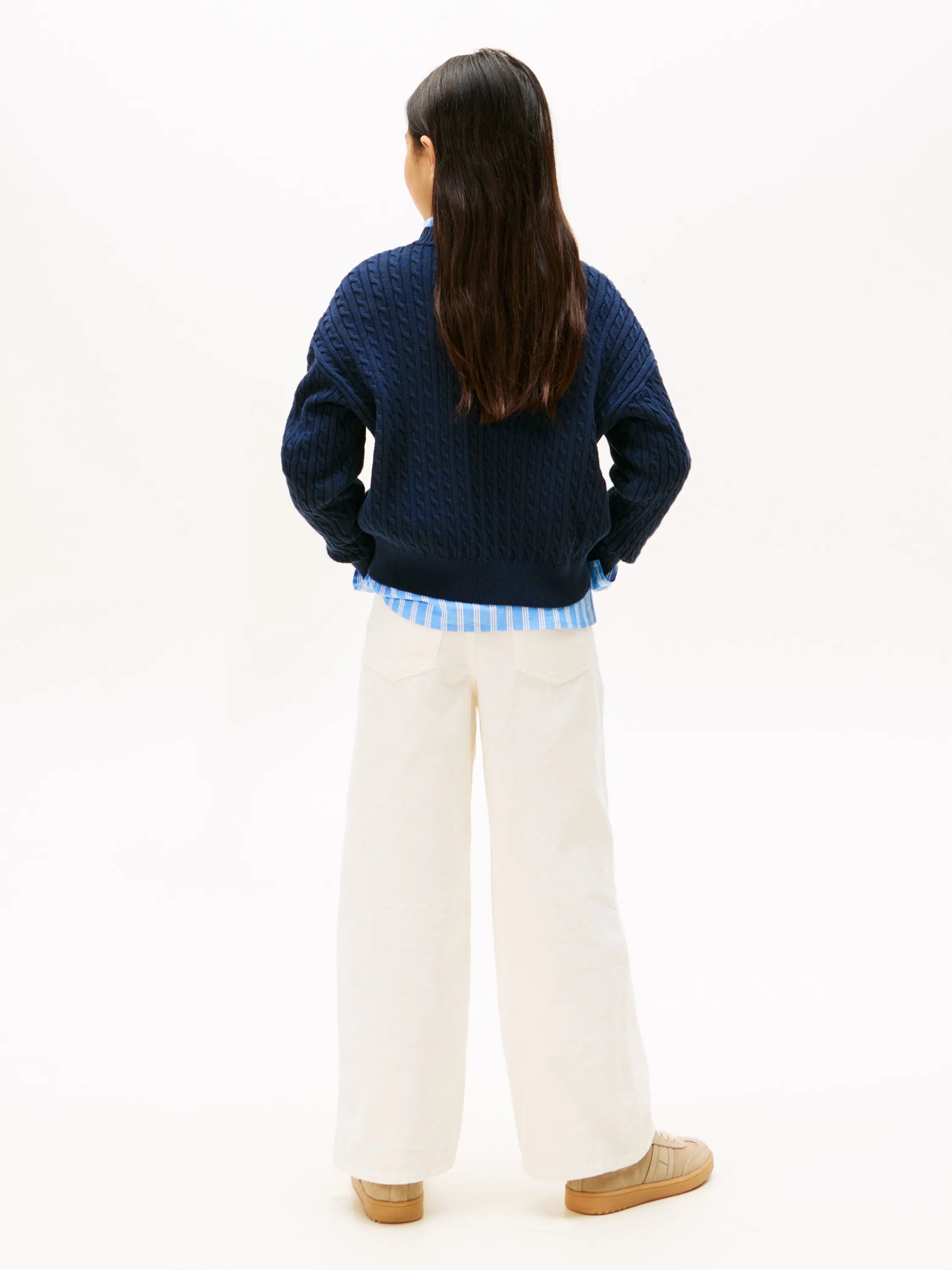 Strickpullover aus Baumwolle