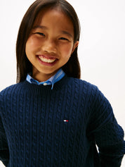 Strickpullover aus Baumwolle