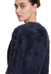 Strickbolero mit Dreiviertelarm