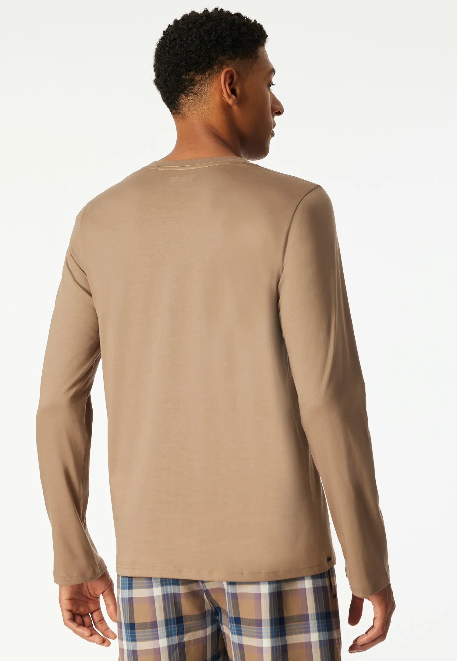 Langarmshirt aus Baumwolle
