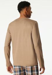Langarmshirt aus Baumwolle