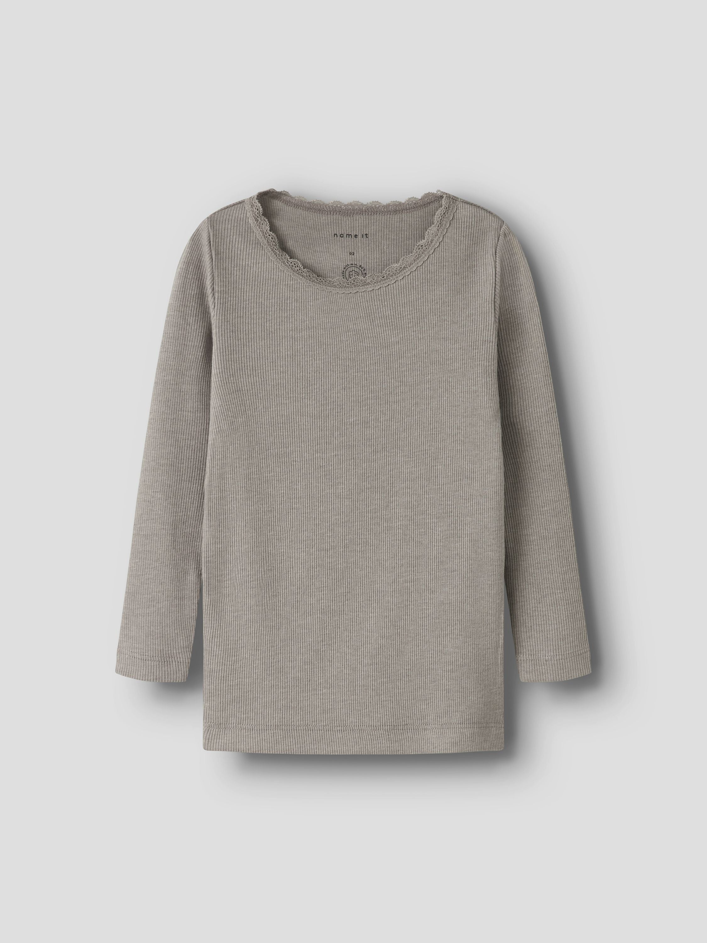 Langarmshirt aus Baumwollmix