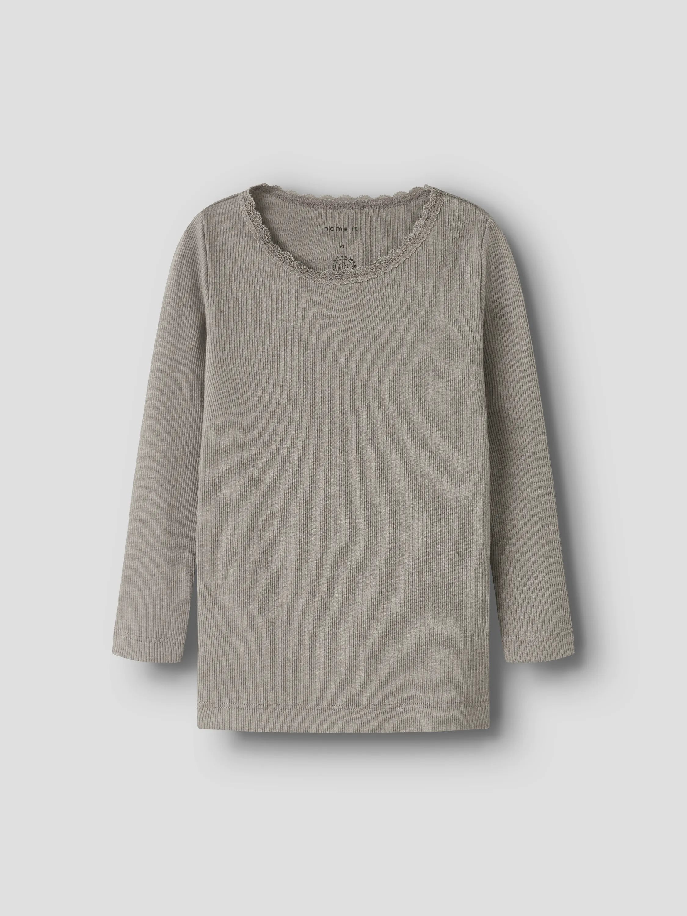 Langarmshirt aus Baumwollmix