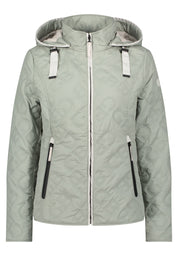 Übergangsjacke mit Kapuze