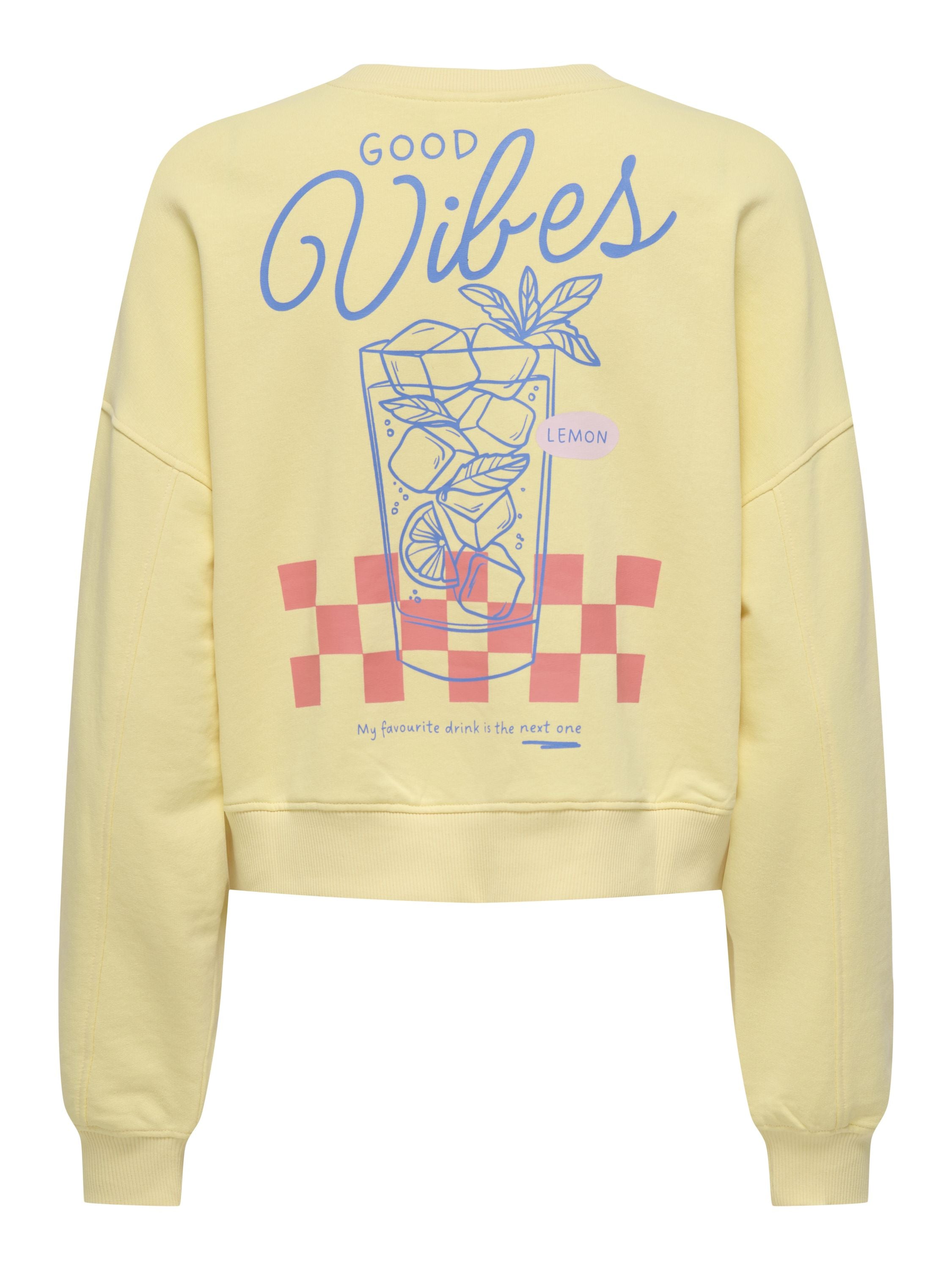 Sweatshirt ONLVIVVIAN aus Baumwollmix